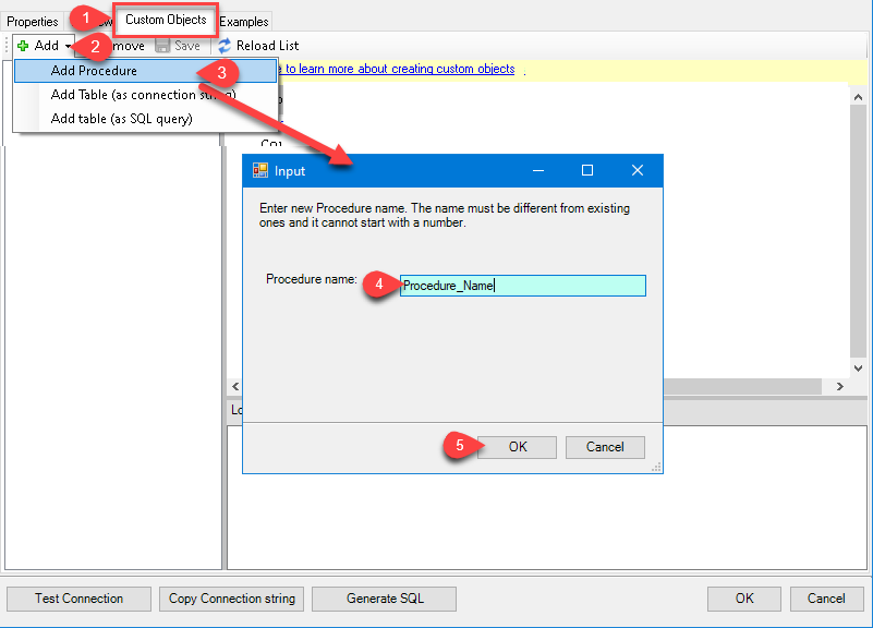 ZappySys ODBC Driver - Custom Objects